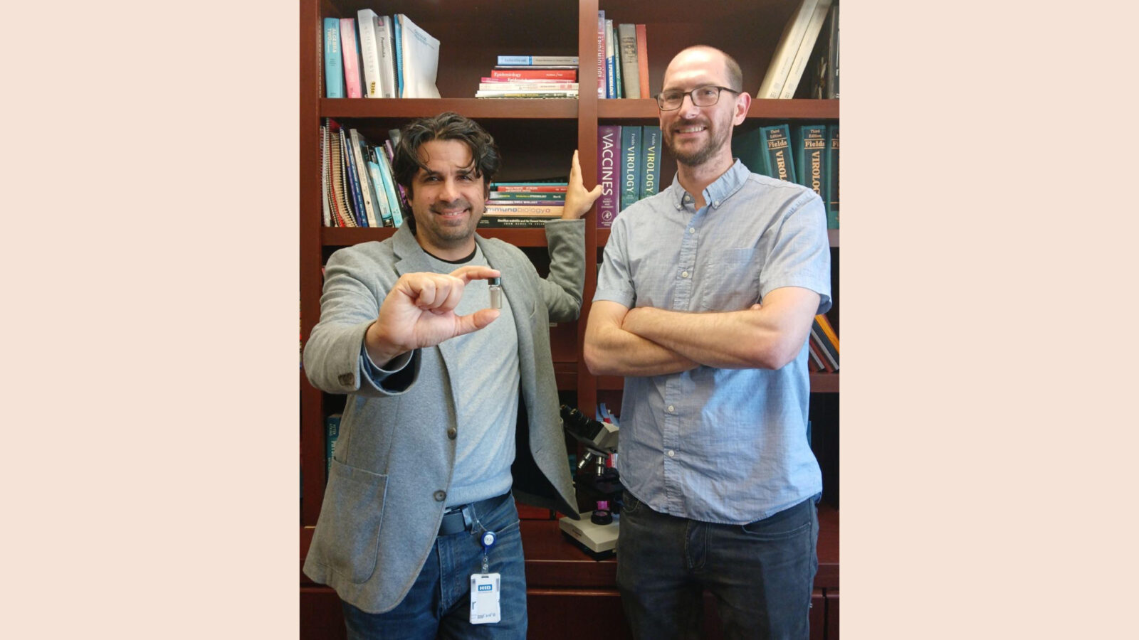 Anthony Maresso and Michael Tisza of the Baylor College of Medicine wastewater virome team